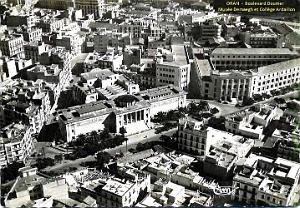 ORAN - BOULEVARD DOUMER - MUSEE DEMAEGH ET COLLEGE ARDAILLON 